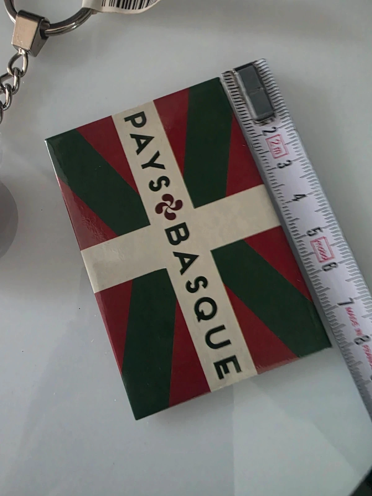 Basque Country keychain and magnet - red – photo 3